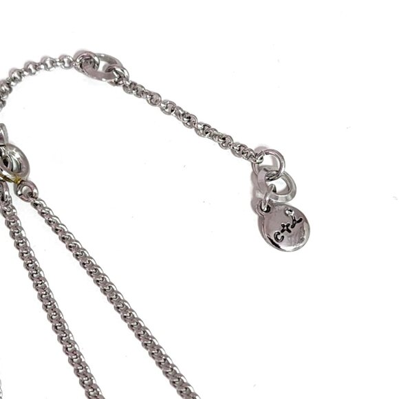 Chloe + Isabel blue Rue Royal triple strand convertible necklace - Picture 7 of 11